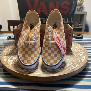 Vans Authentic Checkerboard Goldnugget